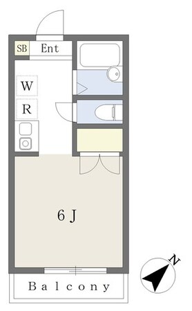 フラット　ウィンの物件間取画像